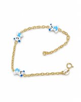 Bracelet Idee Preziose dal 1987 Child in Yellow Gold IP.BK18G/147